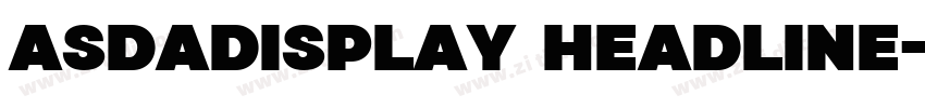 ASDADisplay Headline字体转换
